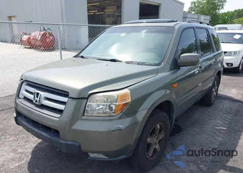 2007 Honda Pilot Ex-L z USA, uszkodzony, nr VIN 5FNYF28697B026324